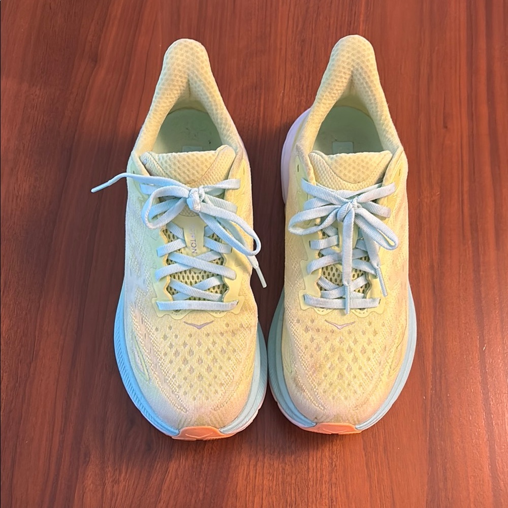 Hoka Women's Yellow Running Shoes